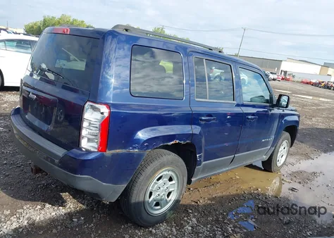 2013 Jeep Patriot Sport from USA, damaged, VIN 1C4NJRBB8DD236710